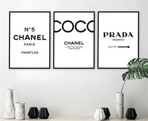 cadre prada coco chanel|Chanel and Prada Wall Art .